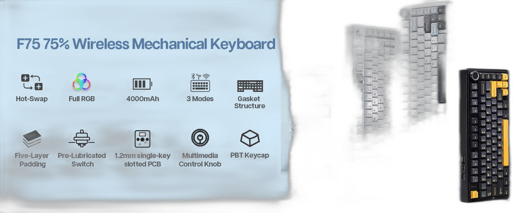Aula F75 Mechanical Keyboard 75%