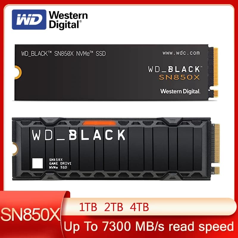 WD Black SN850X 4TB NVMe Gen4