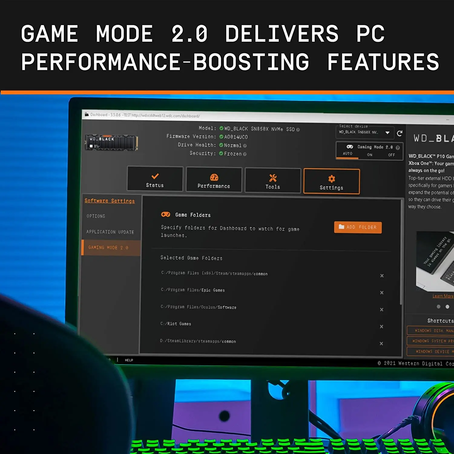 WD Black SN850X 4TB NVMe Gen4 - imagem 2